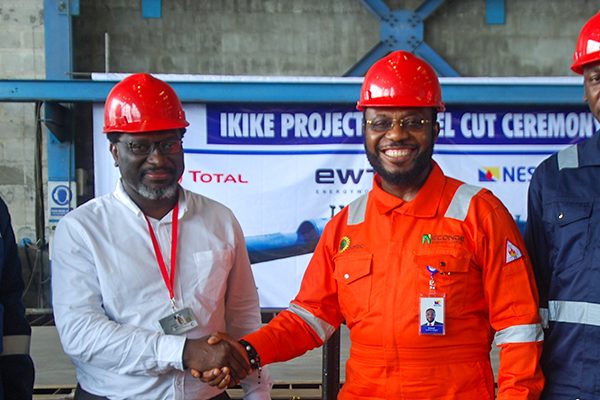 The development of Ikike Oil Field in the oil mining lease (OML) 99 achieved a milestone on Thursday as Energy Works Technology (EWT) executed the first steel cut for the delivery of four major pressure vessels for the asset. The first steel cut ceremony held in Port Harcourt, Rivers State, marked the commencement of engineering, procurement and fabrication of an Open Drain Vessel, Closed Drain Vessel, Pig Launcher and a Pig Receiver. The project was contracted to EWT by Total E&P Nigeria Limited, and it is a major feat in the execution of the OML 99 asset. The project is expected to add 32,000 barrels to Nigeria’s daily crude production. The Ikike sits on the northern part of OML 99, which is estimated to hold 70 million barrels of crude. Speaking at the steel cutting ceremony, Group Managing Director, Nestoil, Dr. Ernest Azudialu-Obiejesi, said the first steel cut marked the beginning of a highly-technical process of procuring the pressure vessels that will service the project and demonstrate the mutually beneficial relationship between EWT and Total. Dr. Azudialu-Obiejesi said Total’s decision to avail EWT another opportunity to demonstrate its sheer capacity as a leading industrial fabrication company is a vote of confidence on the local capacity of indigenous companies in the sector to deliver on complex projects at all times. “This project will surely deepen Nigerian local content implementation by creating huge job opportunities for thousands of people”, said Dr Azudialu. General Manager, Ikike Project, for Total E & P, Modestus Nwosu, appreciated the technical competence and safety standards of the Nestoil Group and its member companies. He noted that EWT won the contract strictly on its merit. According to him, “EWT shares the same values with Total. We are safety conscious and work with companies that have safety standards; we don’t do business with companies that have poor safety records.” On his part, the Managing Director, EWT, Dr. Tunji Olanipekun, promised that EWT will live up to the high expectations of respective key stakeholders on this project. EWT is a leading industrial Fabrication Company in Nigeria and is a member of the Nestoil Group.
